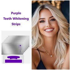 Purple Teeth Whitening Strips