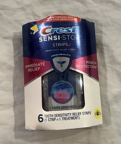 Crest sensi stop strips tooth - crest,