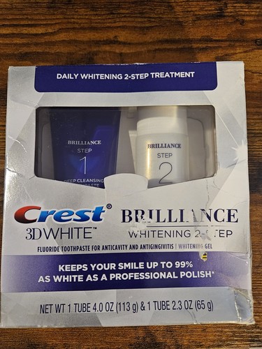 New crest white brilliance - new, 3d