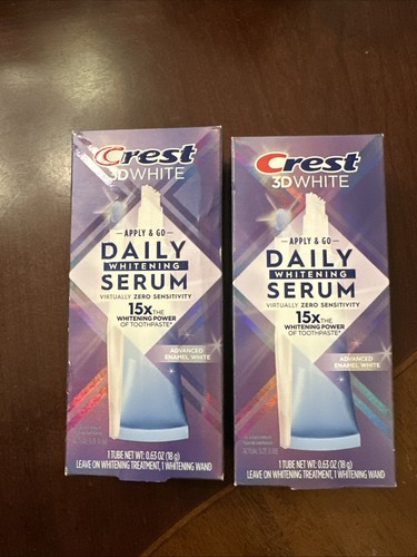 Crest white apply - &, go