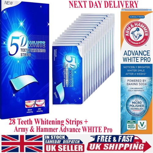 Teeth whitening strips 5d - 28,