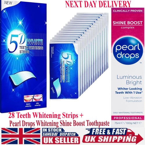 Teeth whitening strips 5d - 28,