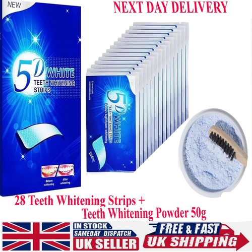 Teeth whitening strips 5d - 28,